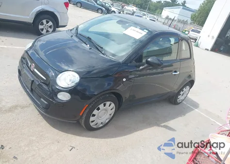2015 Fiat 500 Pop из США, поврежденный, VIN 3C3CFFAR5FT750277